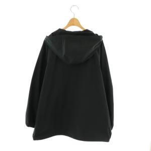 COLLAGE GALLARDAGALANTE 24AW アノラックパーカー ジャケット ジップアップ F ブラック ライトベージュ /DO OS