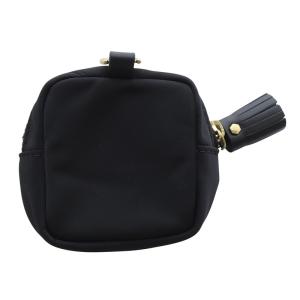 ANYA HINDMARCH アイズ イヤホン ポーチ ナイロン ブラック /YO24