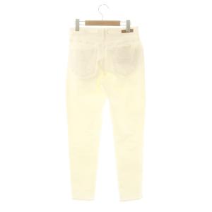 YANUK RUTH テーパードデニムパンツ ジーンズ 25 白 ホワイト /AT OS