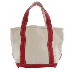 L.L.Bean×REMI RELIEF トートバッグ ハンドバッグ キャンバス レッド /YO5