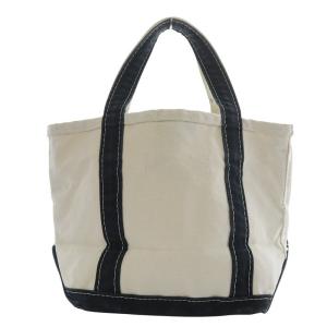 L'Appartement L.L.Bean×REMI RELIEF トートバッグ ハンドバッグ キャンバス ブラック /YO6