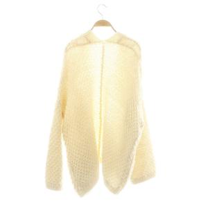 nest Robe 23AW ペルーニットポップコーンケーブルカーディガン ウール F アイボリー /MI OS