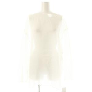 25SS リネンコットンシアープルオーバー カットソー オフホワイト /DO OS