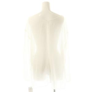 SIMPLICITE 25SS リネンコットンシアープルオーバー カットソー オフホワイト /DO OS