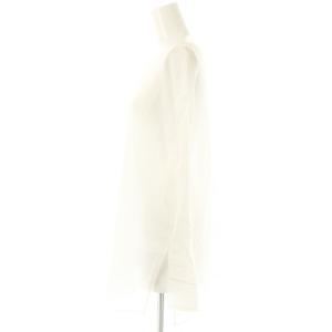 SIMPLICITE 25SS リネンコットンシアープルオーバー カットソー オフホワイト /DO OS