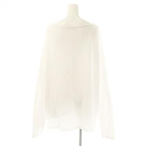 Spick&Span 25SS コットンスラブクルーネックプルオーバー カットソー 長袖 ホワイト /DF OS