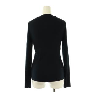 Theory 23SS Steady Cotton CREW NECK ニットカーディガン 長袖 リブ コットン S