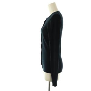 Theory 23SS Steady Cotton CREW NECK ニットカーディガン 長袖 リブ コットン S
