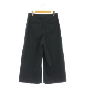 Theory 24SS GOOD CRUNCH W WIDE CROPパンツ ワイド クロップド 4 黒 /CX OS