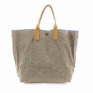 45rpm ハンドバッグ トート キャンバス 茶 ブラウン 6-07-9910 /UO