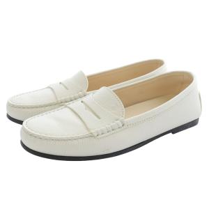 シティ ゴンミーニ レザー ドライビングシューズ 37.5 白 ホワイト /SR9