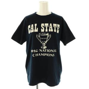 CALSTATE Tシャツ カットソー 半袖 F ネイビー /HK OS