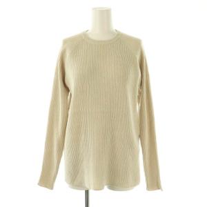 24AW モールリブプルオーバー ニット セーター ライトベージュ /DO OS