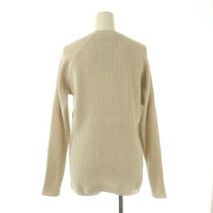 Demi-Luxe BEAMS Demi Luxe BEAMS DemiLuxeBEAMS 24AW モールリブプルオーバー ニット セーター ライトベージュ /DO OS