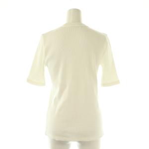SLOANE リブクルーネックTシャツ カットソー 五分袖 1 オフホワイト /DO OS