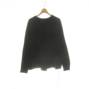 PLAGE取り扱い 24SS スウェット トレーナー F 黒 /MI OS