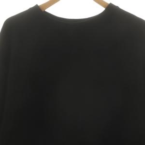 ADORE PLAGE取り扱い 24SS スウェット トレーナー F 黒 /MI OS