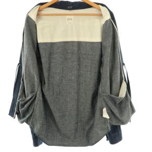 visvim LHAMO SHIRT ONE WASH デニム 3 ネイビー