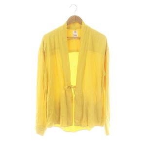 LHAMO SHIRT ノーカラー 3 イエロー
