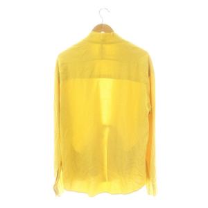 visvim LHAMO SHIRT ノーカラー 3 イエロー