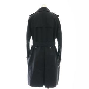 Aquascutum ベーシックトレンチコート アウター ライナー付き 6 紺 /CX OS SH