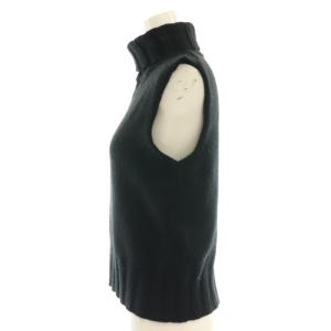 The Row AG100 カシミヤ タートルネックニットベスト XS ブラック