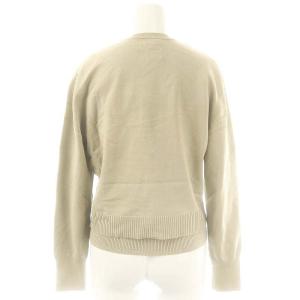 Apuweiser-riche 23SS 異素材コンビアンサンブルニット カーディガン カットソー 2 カーキ /HK OS