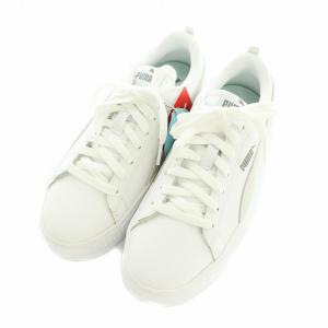 PUMA 366487 Smash Platform L スニーカー シューズ US7 23.5cm 白 /MI
