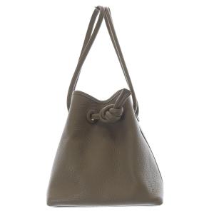 BOND MINI ハンドバッグ レザー 茶 ブラウン /SR31