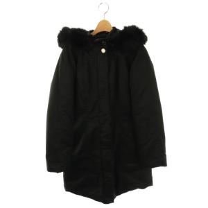 ダウンコート アウター フード 40 ブラック /DF OS