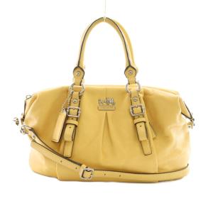 マディソン ジュリエット 2WAY ショルダーバッグ ハンドバッグ 黄色 1222 /MI OS