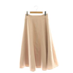 ダブルクロスフレアスカート ロング 36 ピンク S440-003 /SS OS