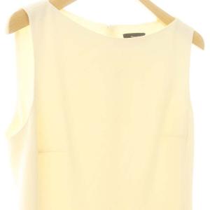 Theory 24AW Admiral Crepe Mermaid DR ドレス ワンピース ノースリーブ 2 アイボリー