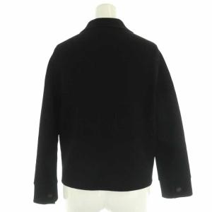 Christian Dior マクロカナージュ CDボタン ニットジャケット 36 ブラック