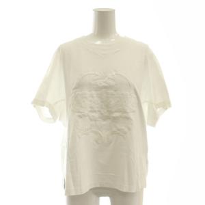 エンブロイダリーTシャツ カットソー 刺繍 34 白 /CX OS