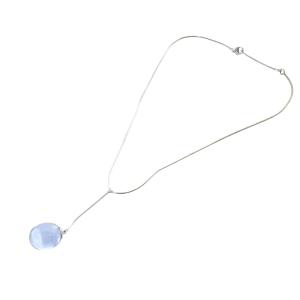 タンタシオン ネックレス ペンダント シルバー 925 水色 /SR21