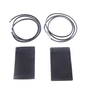 HERMES シンボルネックレス SYMBOLE ペア ペンダント シルバー色 /SR51 OH