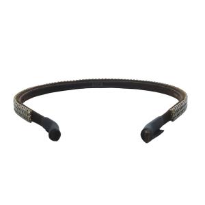 acca カチューシャ ヘアバンド ラインストーン ブラウン /YO19