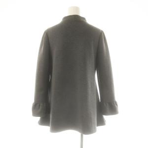 M'S GRACY 24AW リボン ジャージチュニック 38 グレー /MI OS