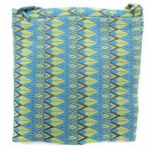 mina perhonen pesce pocket bag サコッシュ ショルダーバッグ 総柄 ロゴ ライトブルー 緑 グリーン