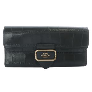 モーガン スリム ウォレット 長財布 レザー ロゴ 緑 グリーン CP244 /SR19