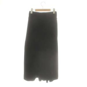 DAISY LIN 06294 VELOUR キューティーヒップベロアパンツ ワイドパンツ 38 ブラック /ES OS
