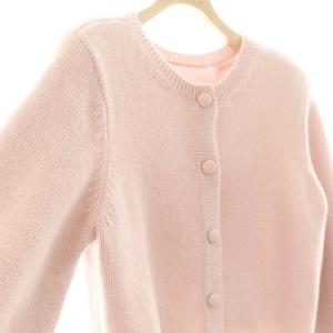 DAISY LIN 06736 カシミヤ カーディガン F ピンク