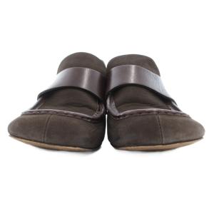 Odette e Odile ローファーパンプス チャンキーヒール ハイヒール スクエアトゥ 22.5cm ダークブラウン /AE SH