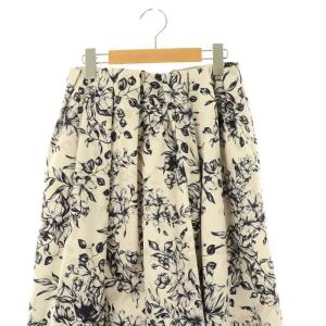 MILA OWEN MILAOWEN タックデザインボリュームマキシスカート フレア 1 ライトグレージュ /HK OS