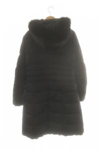 UNTITLED リバーシブル フード付き ダウンコート 2 ブラック /ES OS