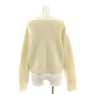 Apuweiser-riche 24AW ウールカシミヤラメオフネックニット セーター プルオーバー 2 オフホワイト /CX OS