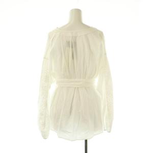 NE QUITTEZ PAS! バルーンスリーブ ブラウス プルオーバー 長袖 ホワイト /DF OS