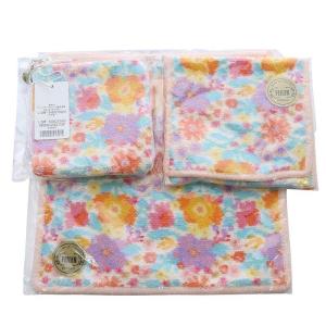 ラブラリーバイフェイラー 24年 ドリーミーフルール ハンカチ ハンドタオル ポーチ ハンカチポーチ 3点セット