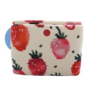 FEILER ラブラリーバイフェイラー 25年 ストロベリードット ティッシュポーチ ティッシュカバー ホワイト /YO26